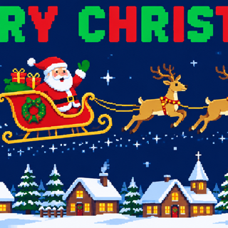 Christmas scene
